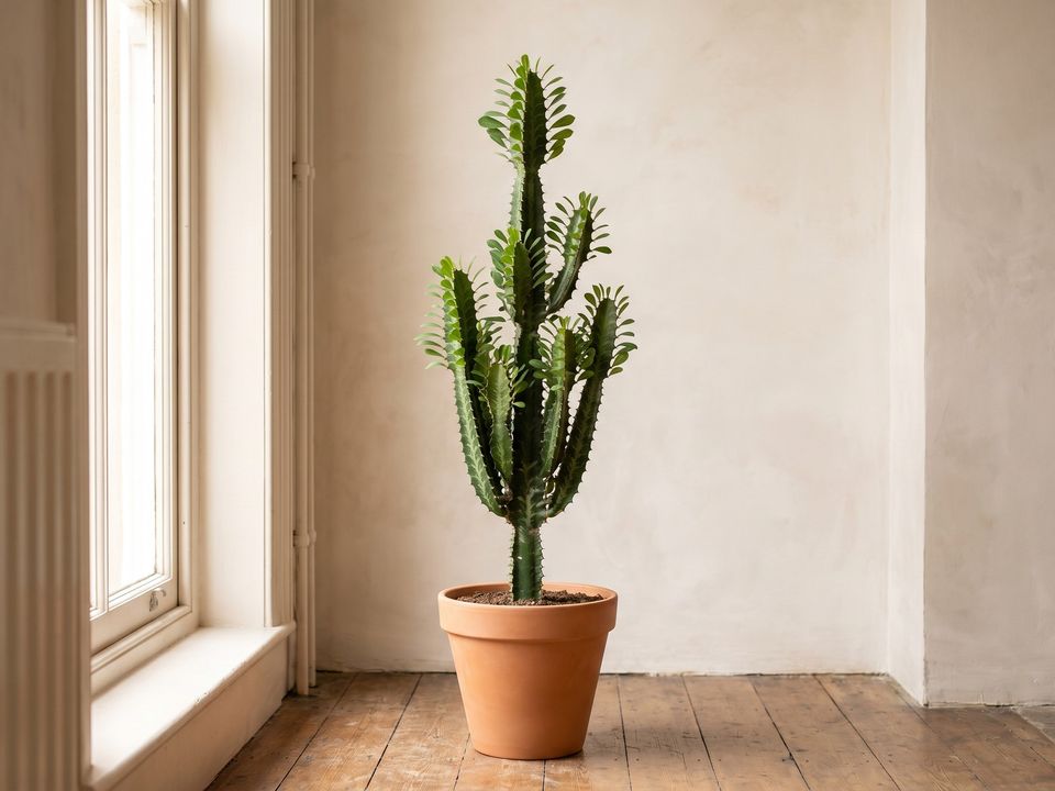 Cactus catedral en casa