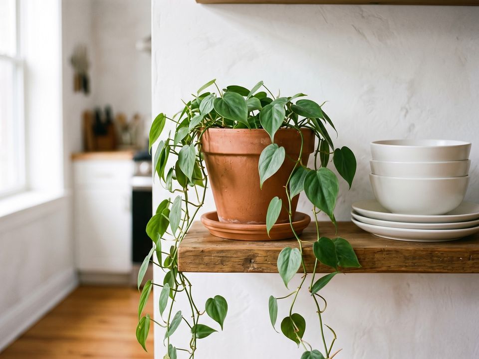 Heartleaf Philodendron at home