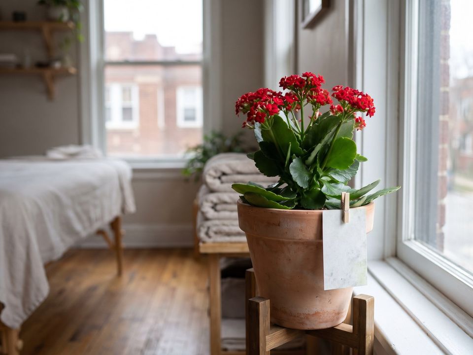 El kalanchoe en uno de los lugares