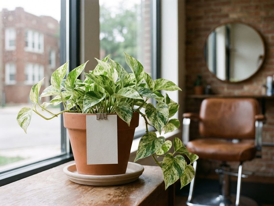 Marble Queen Pothos at a place