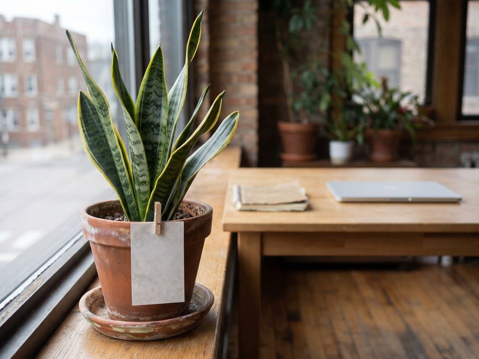 Snake Plant at a place