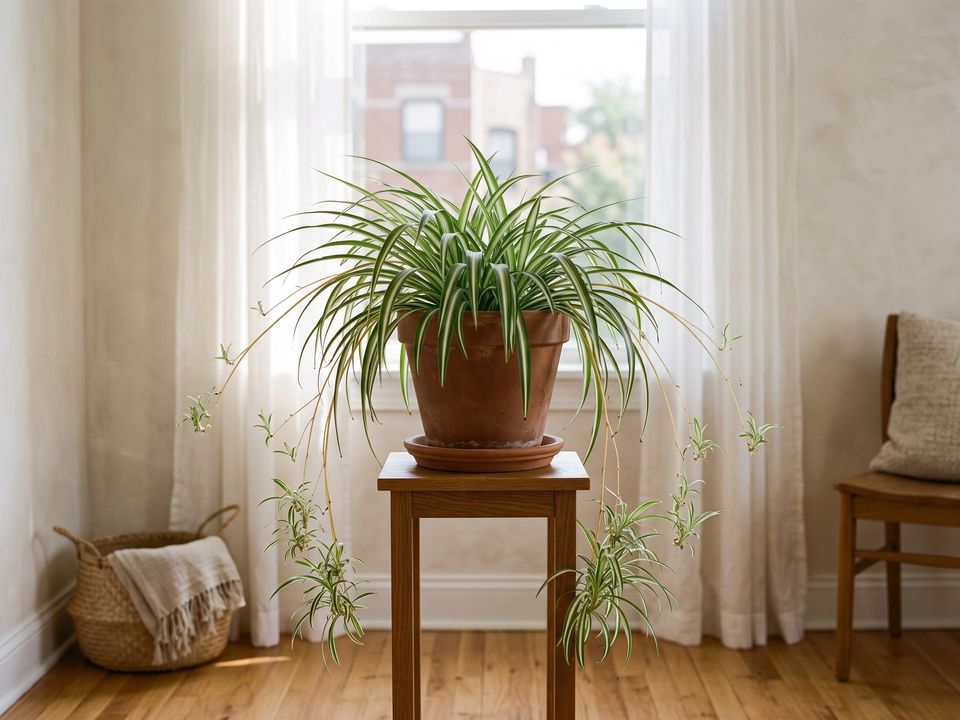 Spider Plant at home