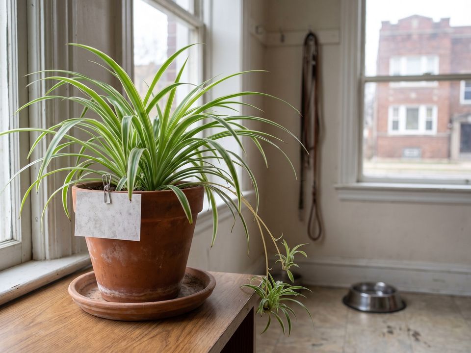 Spider Plant at a place