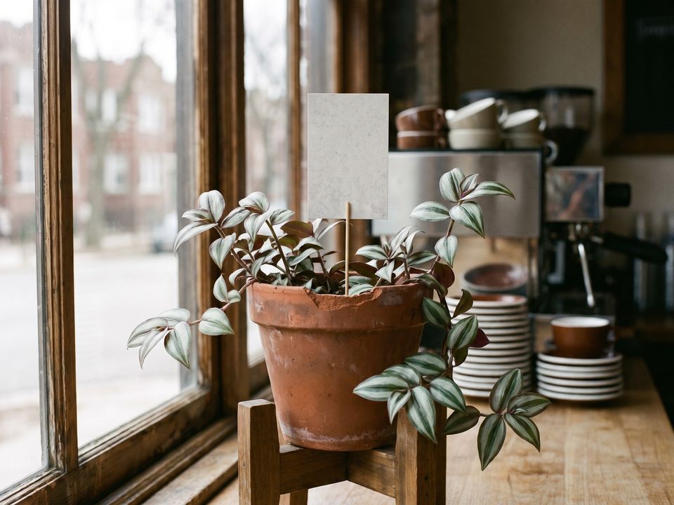 La tradescantia en uno de los lugares